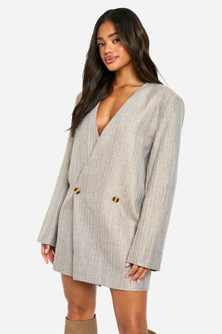 Robe droite - Gris