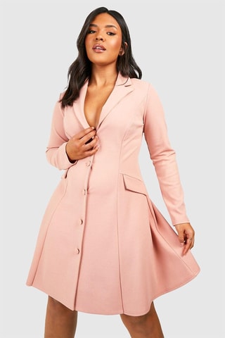 Robe chemise - Rose