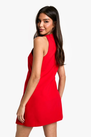 Robe droite - Rouge
