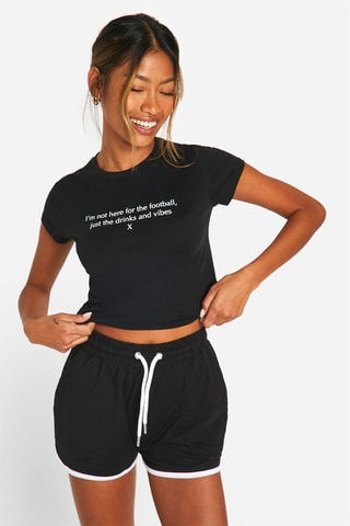 Crop top - Noir