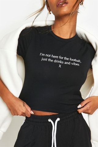 Crop top - Noir