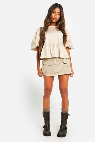 Blouse - Beige