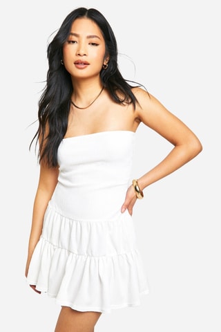 Robe bustier - Ivoire