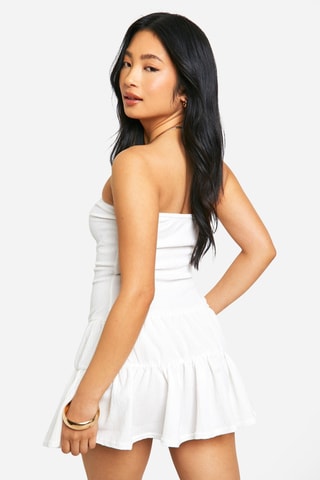 Robe bustier - Ivoire