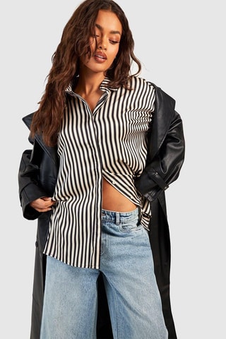 Chemisier oversize - Noir
