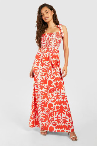 Robe longue - Orange