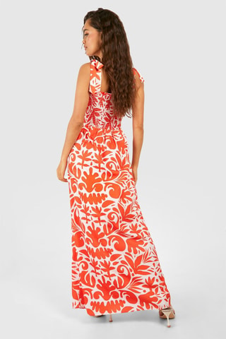 Robe longue - Orange