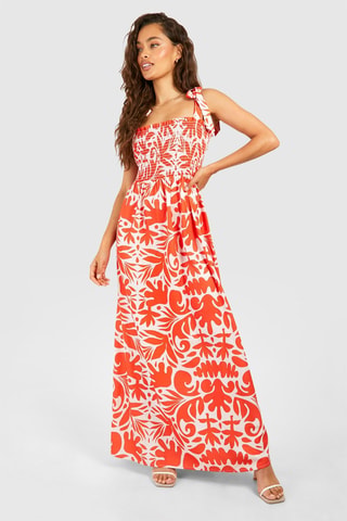 Robe longue - Orange