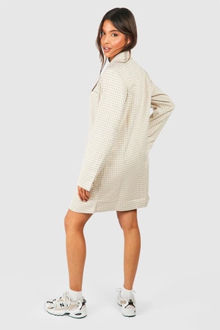 Robe blazer oversize - Beige