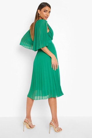 Robe midi - Vert