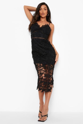 Robe midi - Noir