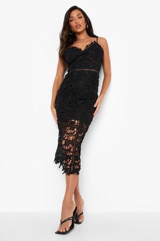 Robe midi - Noir