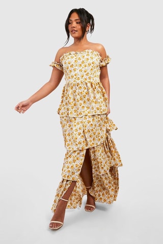 Robe longue - Jaune