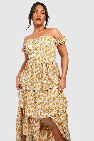 Robe longue - Jaune