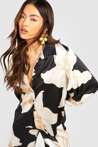 Chemise relaxed - Noir