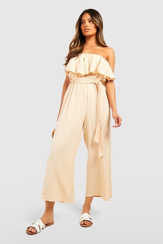 Combinaison bustier - Beige
