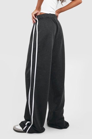 Jogger wide legs - Anthracite chiné