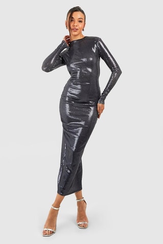 Robe fourreau - Noir