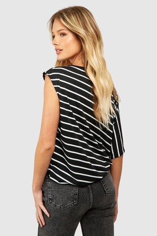 Top oversize - Noir et blanc