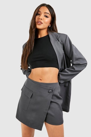 Jupe-short - Anthracite