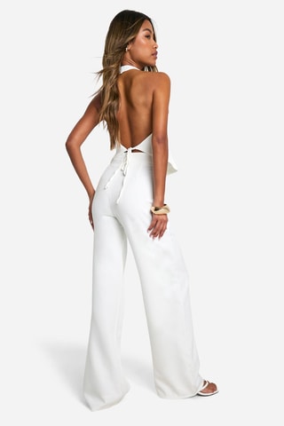 Pantalon flare - Ivoire