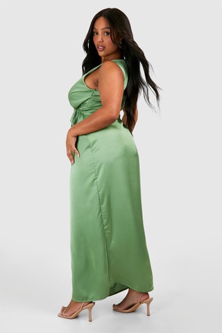 Robe portefeuille - Vert