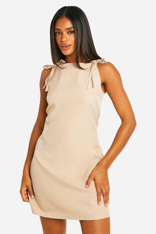 Robe courte - Beige
