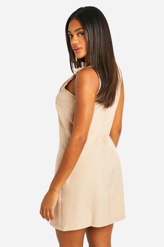 Robe courte - Beige