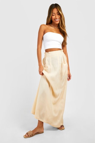 Jupe longue - Beige