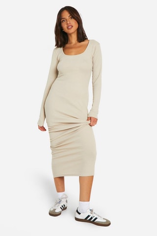 Robe longue - Beige
