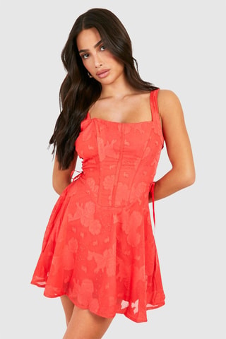 Robe patineuse - Rouge