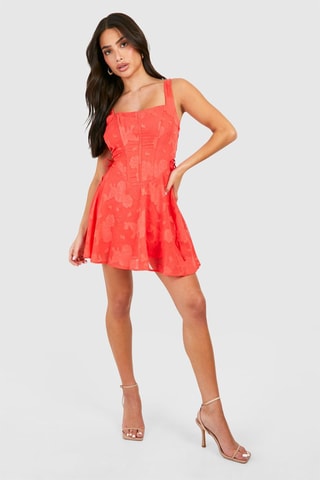 Robe patineuse - Rouge
