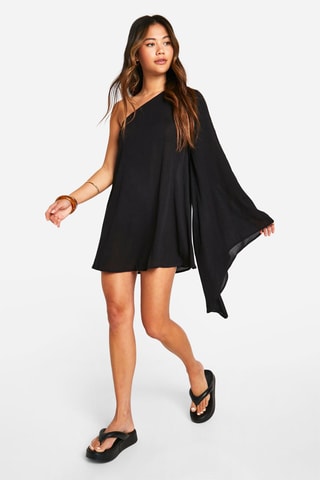 Robe asymétrique - Noir