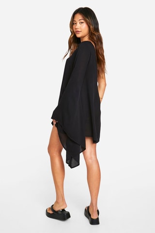 Robe asymétrique - Noir