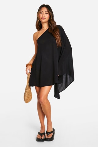 Robe asymétrique - Noir