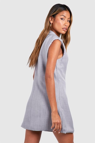 Robe portefeuille - Gris