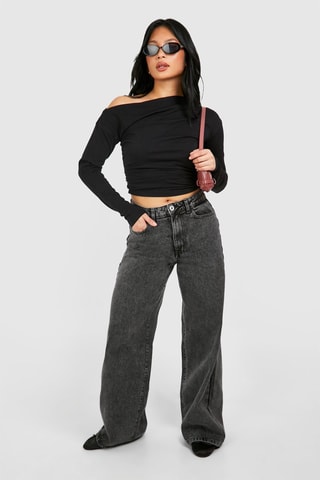 Top relaxed - Noir