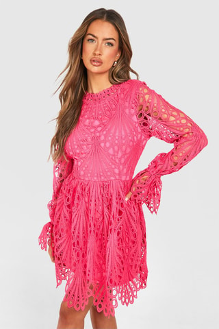 Robe patineuse - Rose