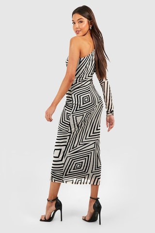 Robe asymétrique - Noir