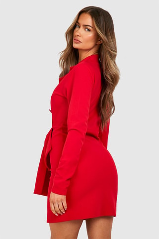 Robe droite - Rouge