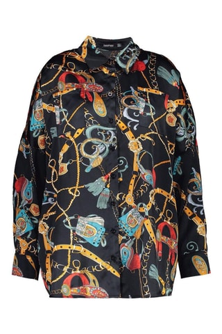 Camisa oversize - Negro
