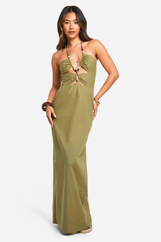 Robe longue - Vert