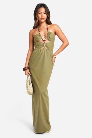 Robe longue - Vert
