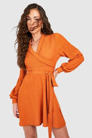 Robe patineuse - Rouge brique