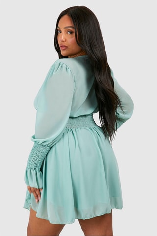 Robe patineuse - Vert