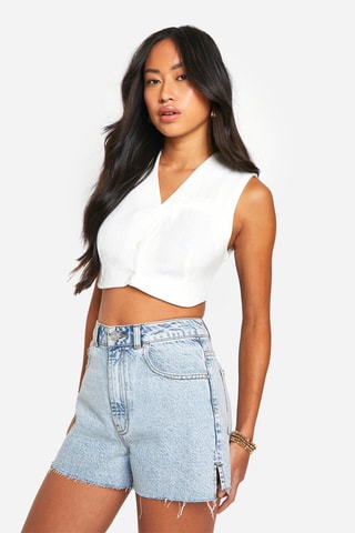 Crop top - Ivoire