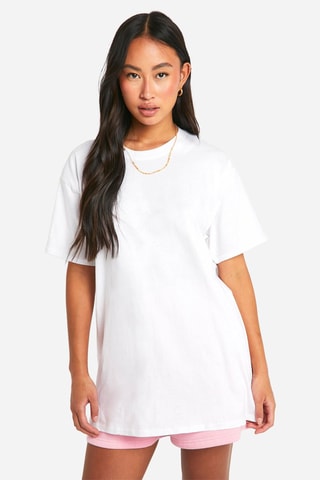 T-shirt oversize - Blanc