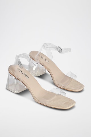 Sandales à talons - Transparent