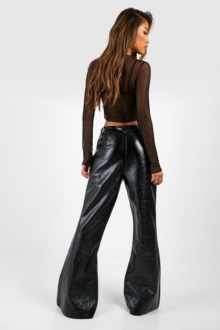 Pantalon flare - Noir
