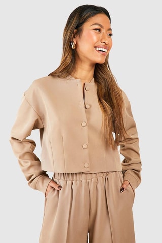 Bomber relaxed - Beige